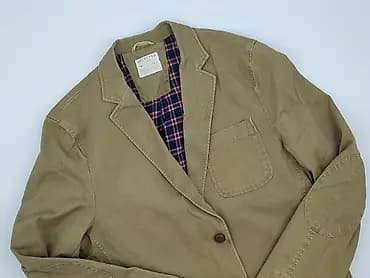 Marynarka damska Selected Homme Jeans – khaki/camel - Klasyczny fason