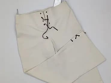 Material trousers for women, size M
