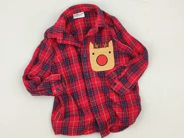 Shirt 2-3 years, condition - Very good, pattern - Cell, color - Red