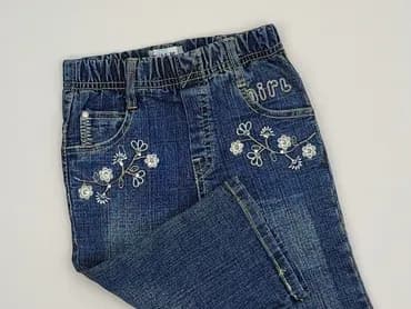 Spodnie jeansowe, 6-9 miesięcy, stan - Idealny