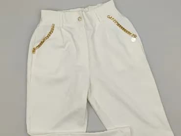 Elisabetta Franchi, Material trousers for women, S