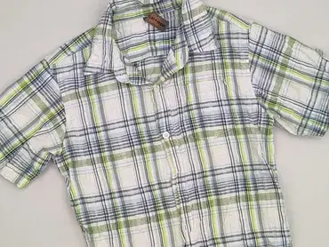 Shirt 9 years, condition - Very good, pattern - Cell, color - Multicolored