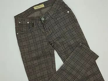 Material trousers for women, size S