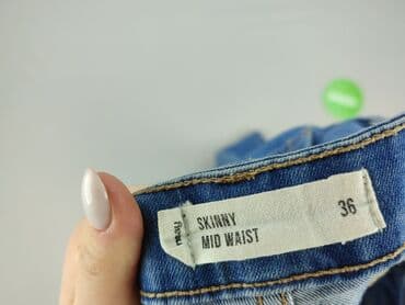 jeansy z asymetrycznym zapieciem: Bershka, Jeansy damskie, S w lalafo.pl — 5 jeansy z asymetrycznym zapieciem: Bershka, Jeansy damskie, S — 5