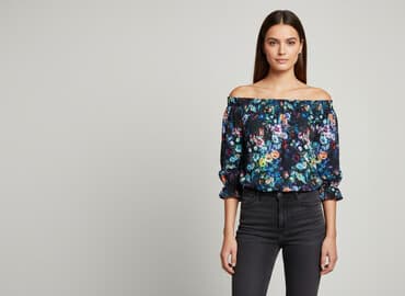 bluzka boho z długim rękawem: Жіноча блуза, розмір S на lalafo.pl — 1 bluzka boho z długim rękawem: Жіноча блуза, розмір S — 1