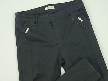 Material trousers for women, size L at lalafo.pl Material trousers for women, size L
