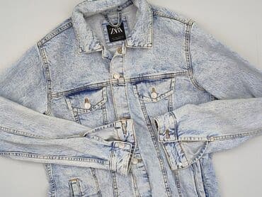 Zara, Джинсова куртка жіноча, розмір S на lalafo.pl Zara, Джинсова куртка жіноча, розмір S
