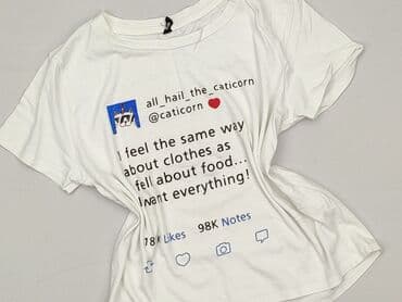 Sinsay, T-shirt damski, rozmiar S w lalafo.pl Sinsay, T-shirt damski, rozmiar S