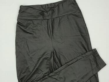 Shein, Leggings Eco-leather for women, size S at lalafo.pl Shein, Leggings Eco-leather for women, size S
