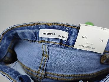 spodnice dzinsowe reserved: Spodnie jeansowe, Reserved, 9 lat, 128/134, stan - Idealny w lalafo.pl — 4 spodnice dzinsowe reserved: Spodnie jeansowe, Reserved, 9 lat, 128/134, stan - Idealny — 4