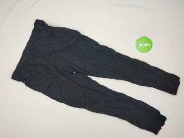 czarne t shirty basic: H&M Conscious, Material trousers for women, size XL at lalafo.pl — 3 czarne t shirty basic: H&M Conscious, Material trousers for women, size XL — 3