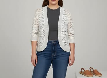 sweter open shoulder: Кардиган жіночий, розмір 2XL на lalafo.pl — 7 sweter open shoulder: Кардиган жіночий, розмір 2XL — 7