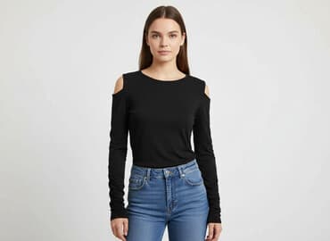 czarne bluzki z chokerem: FB Sister, Жіноча блуза, L на lalafo.pl — 7 czarne bluzki z chokerem: FB Sister, Жіноча блуза, L — 7