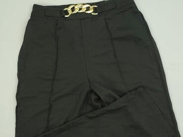 Material trousers for women, size L at lalafo.pl Material trousers for women, size L