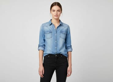Denim, Women`s shirt, size M at lalafo.pl Denim, Women`s shirt, size M