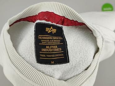 basic oversize t shirt: Alpha Industries, Толстовка для чоловіків, розмір M на lalafo.pl — 4 basic oversize t shirt: Alpha Industries, Толстовка для чоловіків, розмір M — 4