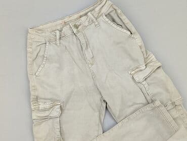 Cargo, Material trousers for women, size S at lalafo.pl Cargo, Material trousers for women, size S