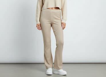 Material trousers for women, size M at lalafo.pl Material trousers for women, size M