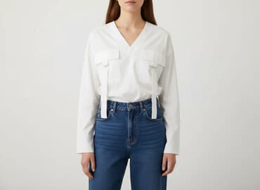 koszula damska z eko skóry: Жіноча блуза, розмір L на lalafo.pl — 1 koszula damska z eko skóry: Жіноча блуза, розмір L — 1