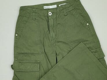 Bershka, Spodnie cargo damskie, rozmiar XS w lalafo.pl Bershka, Spodnie cargo damskie, rozmiar XS