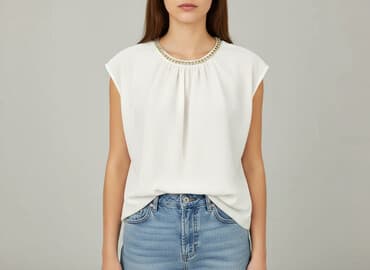 bluzka z przezroczystymi rękawami mohito: Mohito, Жіноча блуза, розмір M на lalafo.pl — 1 bluzka z przezroczystymi rękawami mohito: Mohito, Жіноча блуза, розмір M — 1