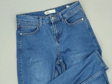 jeansy z asymetrycznym zapieciem: Bershka, Jeansy damskie, S w lalafo.pl — 1 jeansy z asymetrycznym zapieciem: Bershka, Jeansy damskie, S — 1