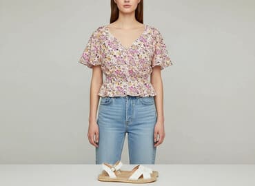 bluzki z wiskozą reserved: Reserved, Жіноча блуза, розмір S на lalafo.pl — 1 bluzki z wiskozą reserved: Reserved, Жіноча блуза, розмір S — 1