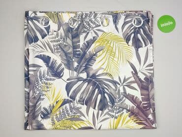 Zasłona na przelotkach – wzór liści tropikalnych - Typ: gotowa at lalafo.pl — 2 Zasłona na przelotkach – wzór liści tropikalnych - Typ: gotowa — 2