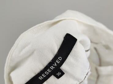 spodniczko spodenki biale: Reserved, Spodnie materiałowe damskie, rozmiar S w lalafo.pl — 4 spodniczko spodenki biale: Reserved, Spodnie materiałowe damskie, rozmiar S — 4