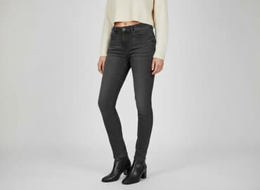 jeansy z asymetrycznym zapieciem: CAMAIEU, Jeansy damskie, rozmiar S w lalafo.pl — 7 jeansy z asymetrycznym zapieciem: CAMAIEU, Jeansy damskie, rozmiar S — 7