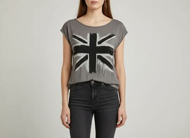 Gina Tricot, Футболка жіноча, розмір S на lalafo.pl Gina Tricot, Футболка жіноча, розмір S