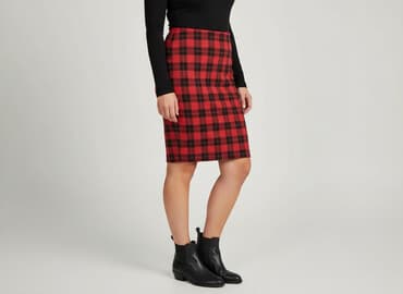 spódnice w czerwoną kratkę: Women`s skirt, size XL at lalafo.pl — 5 spódnice w czerwoną kratkę: Women`s skirt, size XL — 5
