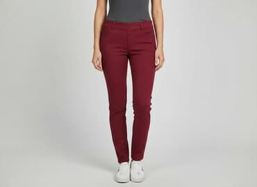 kapcie na szeroką stopę dziecka: Spodnie materiałowe damskie, rozmiar S w lalafo.pl — 5 kapcie na szeroką stopę dziecka: Spodnie materiałowe damskie, rozmiar S — 5