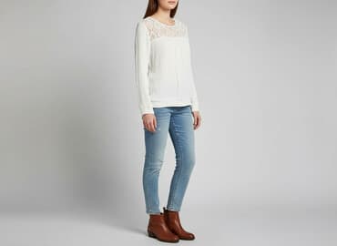 bluzka z rozkloszowanymi rękawami zalando: Жіноча блуза, розмір S на lalafo.pl — 1 bluzka z rozkloszowanymi rękawami zalando: Жіноча блуза, розмір S — 1