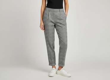 Bershka, Spodnie materiałowe damskie, rozmiar S w lalafo.pl Bershka, Spodnie materiałowe damskie, rozmiar S