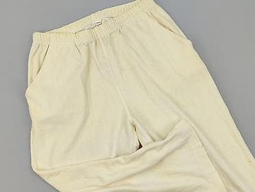 Damskie spodnie welurowe, kremowe - Krój: proste nogawki, długość 7/8 на lalafo.pl Damskie spodnie welurowe, kremowe - Krój: proste nogawki, długość 7/8