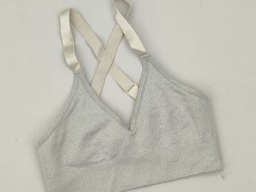 Top sportowy / biustonosz bez fiszbin - Kolor: jasnoszary melanż - w lalafo.pl Top sportowy / biustonosz bez fiszbin - Kolor: jasnoszary melanż -