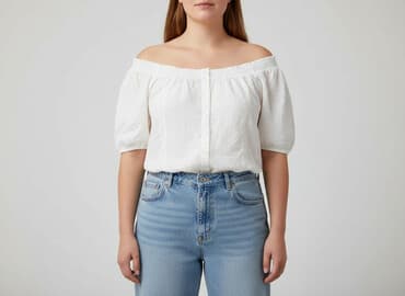 reserved bluzka z bufkami: Reserved, Жіноча блуза, розмір XL на lalafo.pl — 1 reserved bluzka z bufkami: Reserved, Жіноча блуза, розмір XL — 1