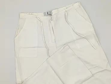 Material trousers for women, size L